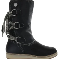 Tivia Lace-Up Mid-Calf Boots