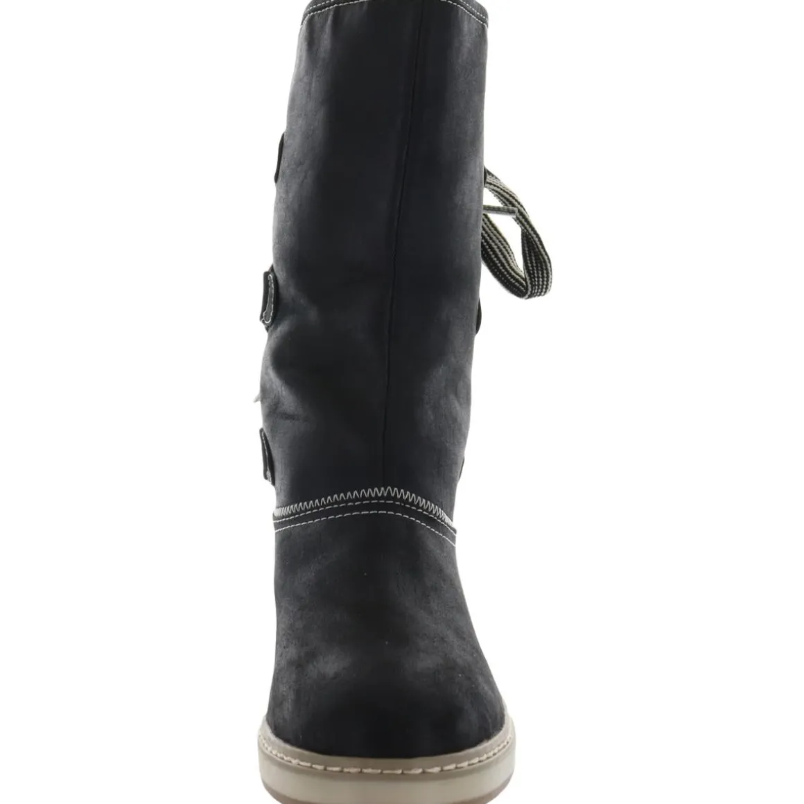 Tivia Lace-Up Mid-Calf Boots