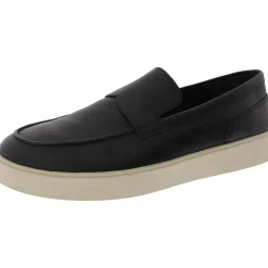 Toren Leather Slip On Loafers