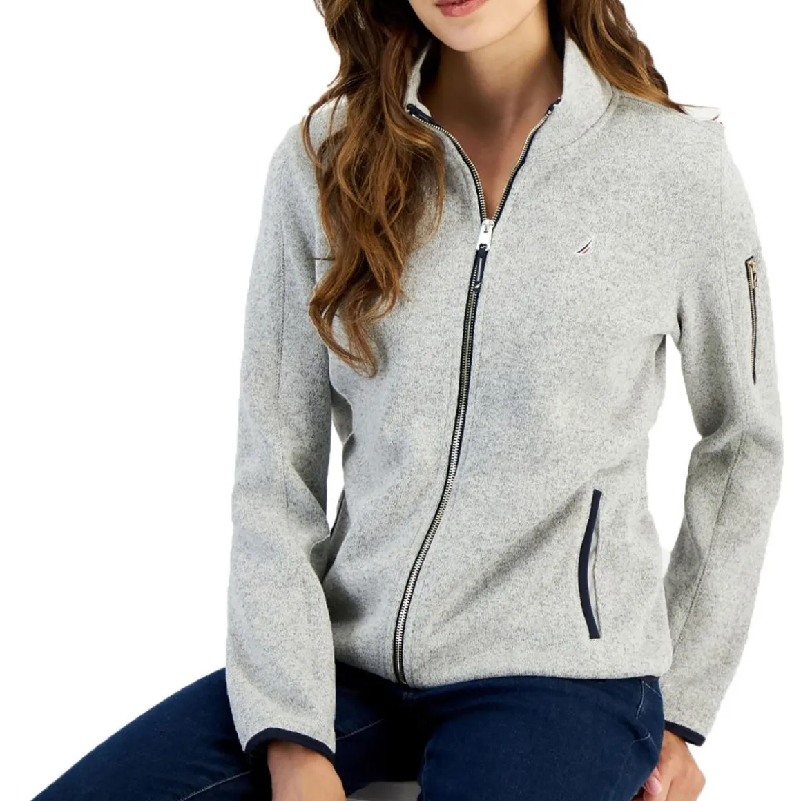 Track Jacket Logo Collar Active