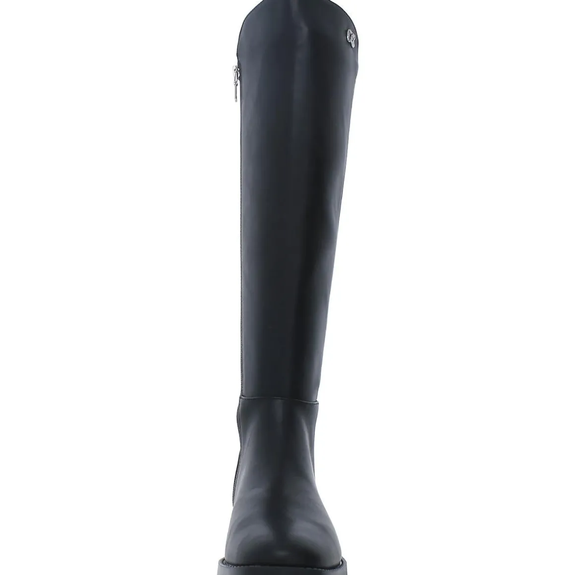 Trapani Faux Leather Tall Knee-High Boots
