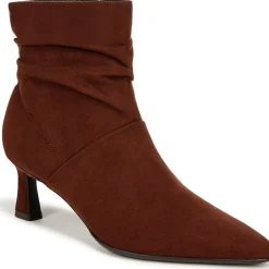 Tribute Zipper Faux Suede Booties