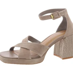 Trista Slip On Strappy Ankle Strap