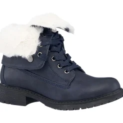 TRUDIE Faux Leather Ankle Mid-Calf Boots