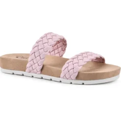 Truly Braided Cushioned Footbed Slide Sandals