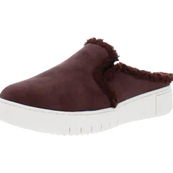 Truly-Cozy Faux Fur Lined Slip On Mules