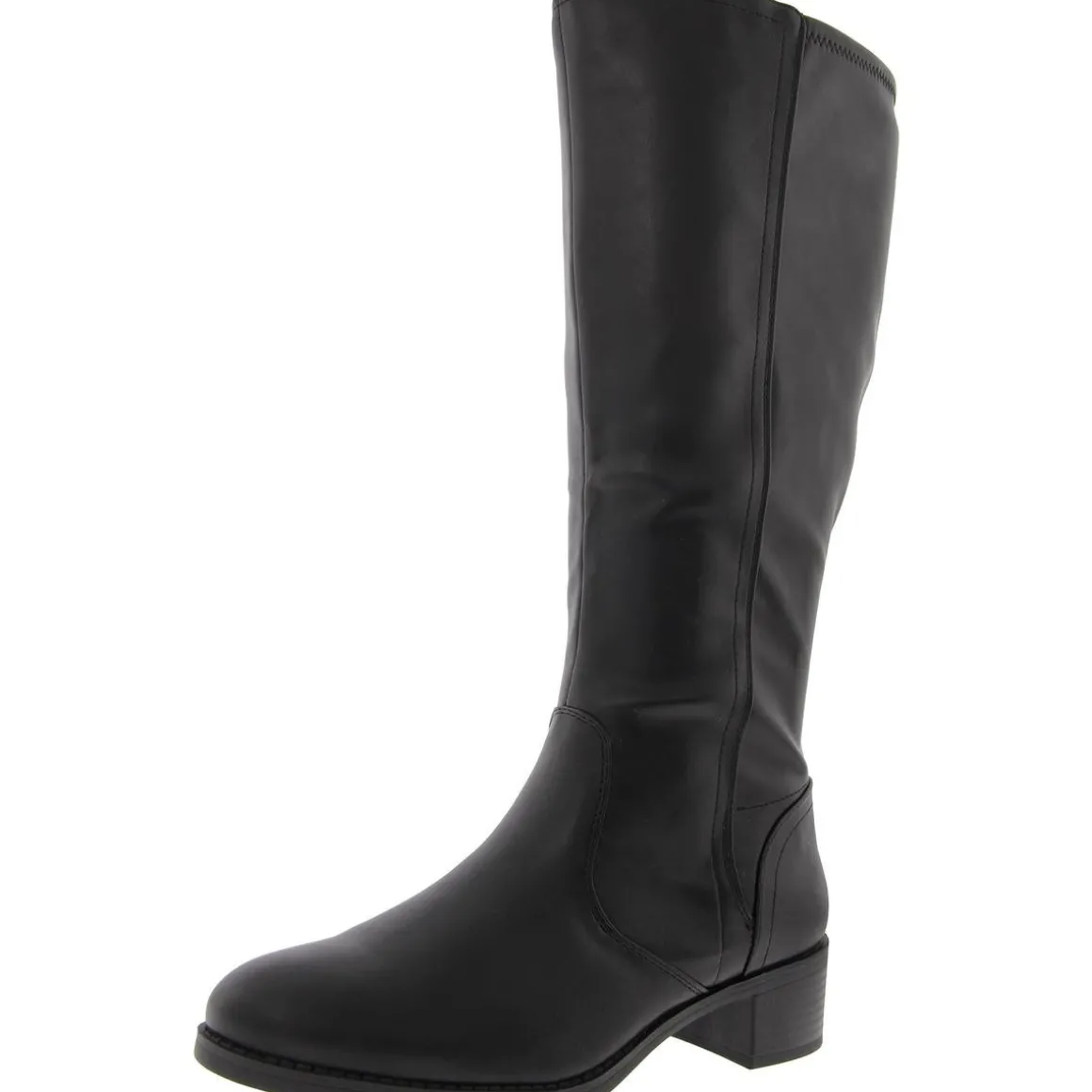 Tucker Plus Wide Calf Faux Leather Knee-High Boots