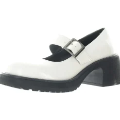 Tulip Buckle Platform Mary Janes