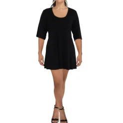 Tunic Contrast Trim Pullover Top