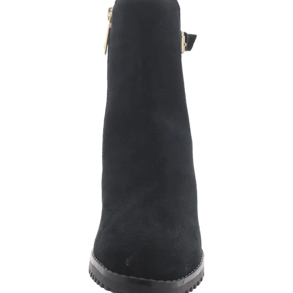 Turner Suede Block Heel Ankle Boots