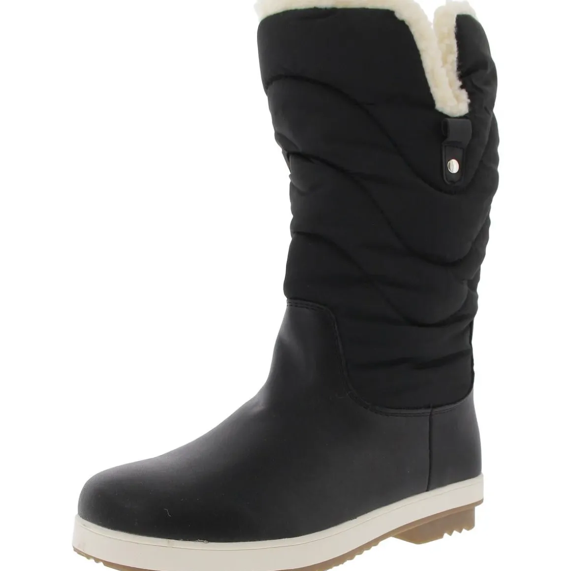 Two Tone Shearling Boots