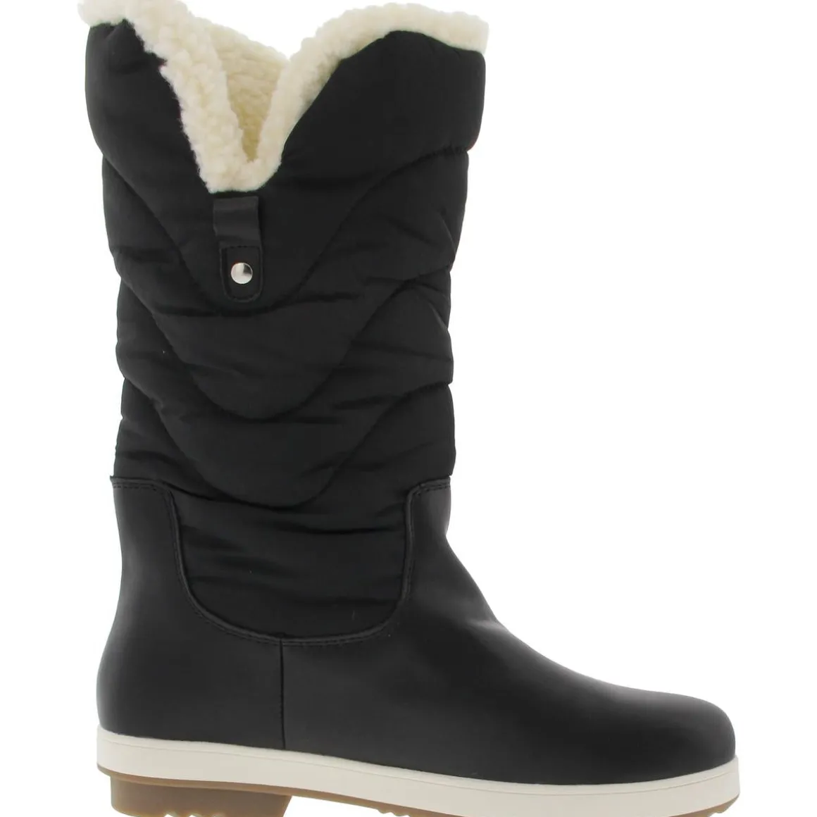Two Tone Shearling Boots