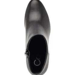 UDA Faux Leather Block heel Booties