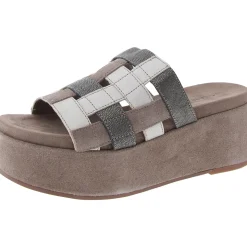 Ulrich Leather Wedge Platform Sandals