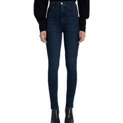 Ultra High Rise Medium Wash Skinny Jeans