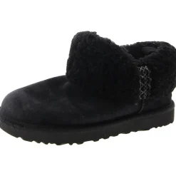 Ultra Mini Suede Winter Shearling Boots