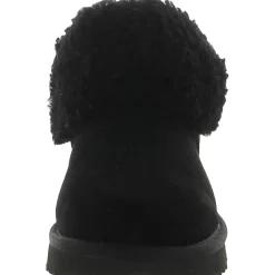 Ultra Mini Suede Winter Shearling Boots