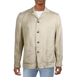 Unlined Twill Sportcoat