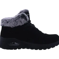 Uno Rugged Wintriness Suede Memory Foam Winter & Snow Boots