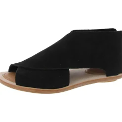 Urban Hooded Leather Ankle Strappy Sandals