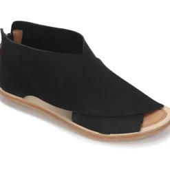 Urban Hooded Leather Ankle Strappy Sandals