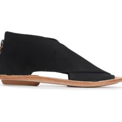 Urban Hooded Leather Ankle Strappy Sandals