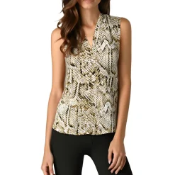 V Neck Sleeveless Shell