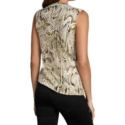 V Neck Sleeveless Shell