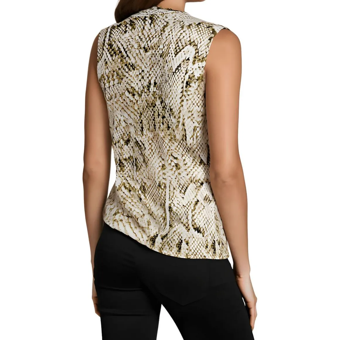 V Neck Sleeveless Shell