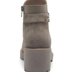 Vaass Suede Ankle Wedge Boots