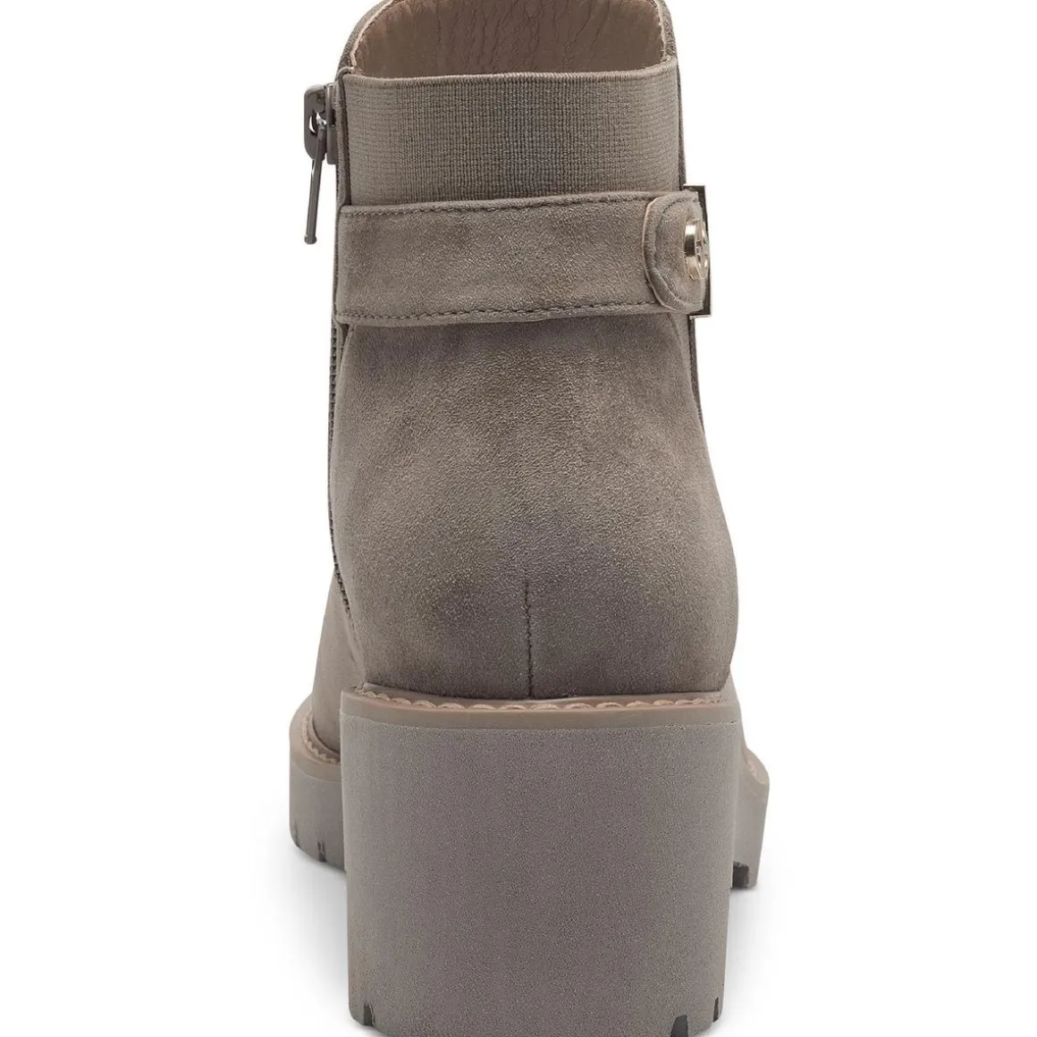 Vaass Suede Ankle Wedge Boots