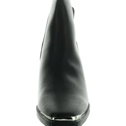 VALESKA Laceless Faux Leather Ankle Boots