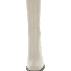 Vance Buckle Square Toe Mid-Calf Boots