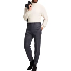 Vane Striped Wool Dress Pants