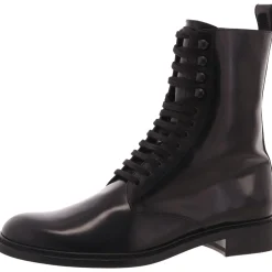Vaughn 20 Lace-Up Leather Combat & Lace-Up Boots