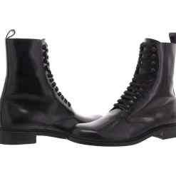 Vaughn 20 Lace-Up Leather Combat & Lace-Up Boots