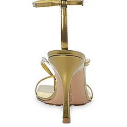 608835V2BG0 Strappy Leather Ankle Strap