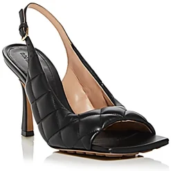 729765VBRR0 Textured Slingback Heels