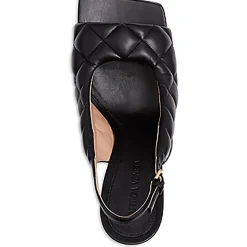 729765VBRR0 Textured Slingback Heels