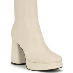 Velo 3 Faux Leather Block Heel Mid-Calf Boots