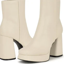 Velo 3 Faux Leather Block Heel Mid-Calf Boots