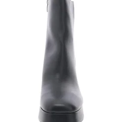 Velo 3 Faux Leather Block Heel Mid-Calf Boots