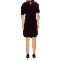 Velour Shift Dress