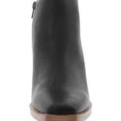 Velta Cushioned Footbed Faux Leather Booties