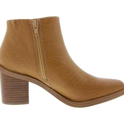 Velta Cushioned Footbed Faux Leather Booties
