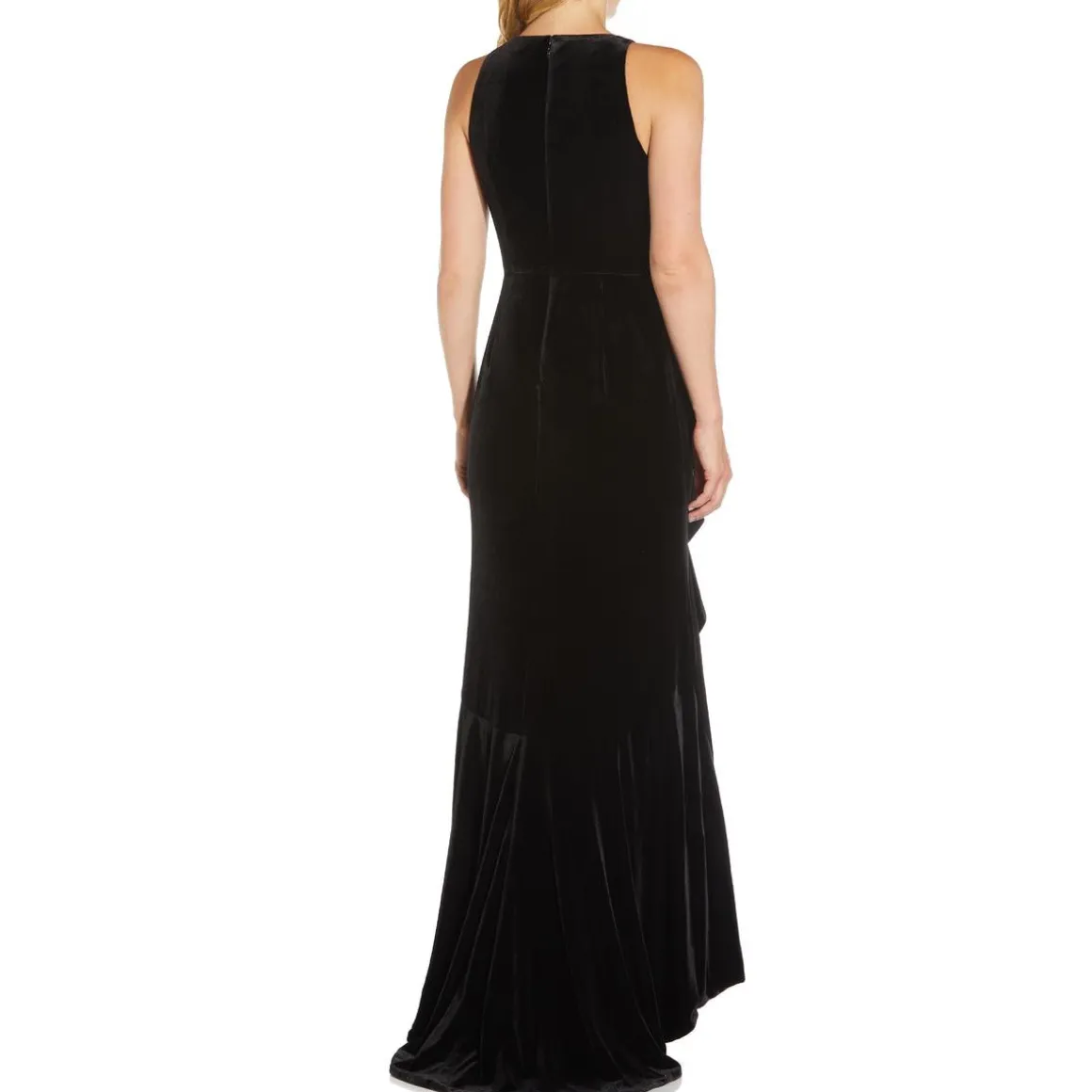 Velvet Maxi Evening Dress