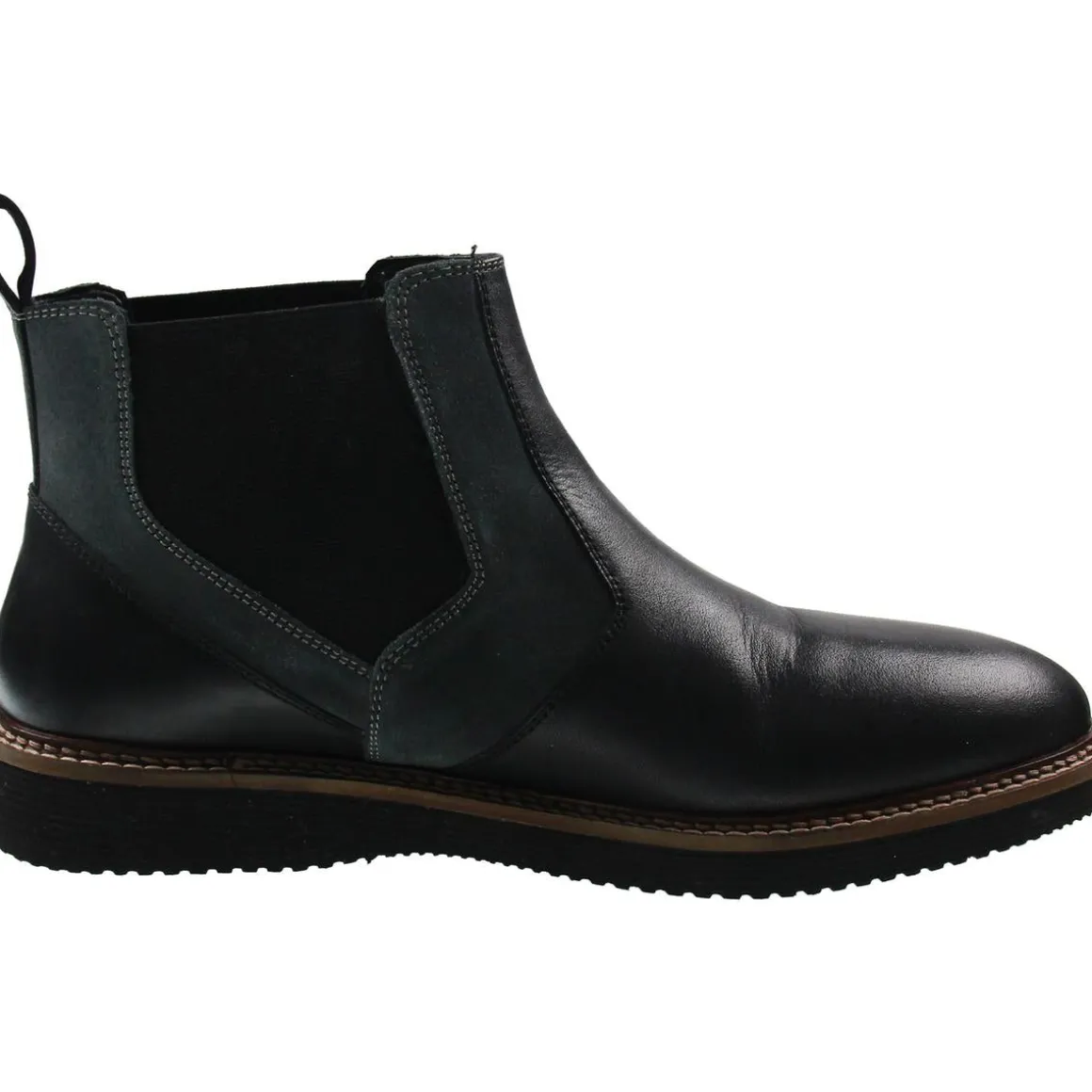 VENTURA Laceless Leather Chukka Boots