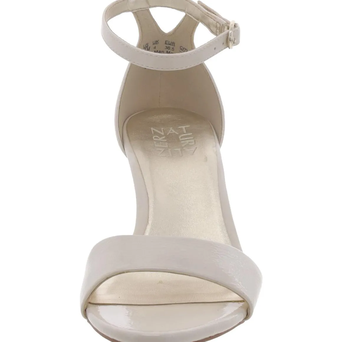 Vera Solid Ankle Strap Wedge Sandals