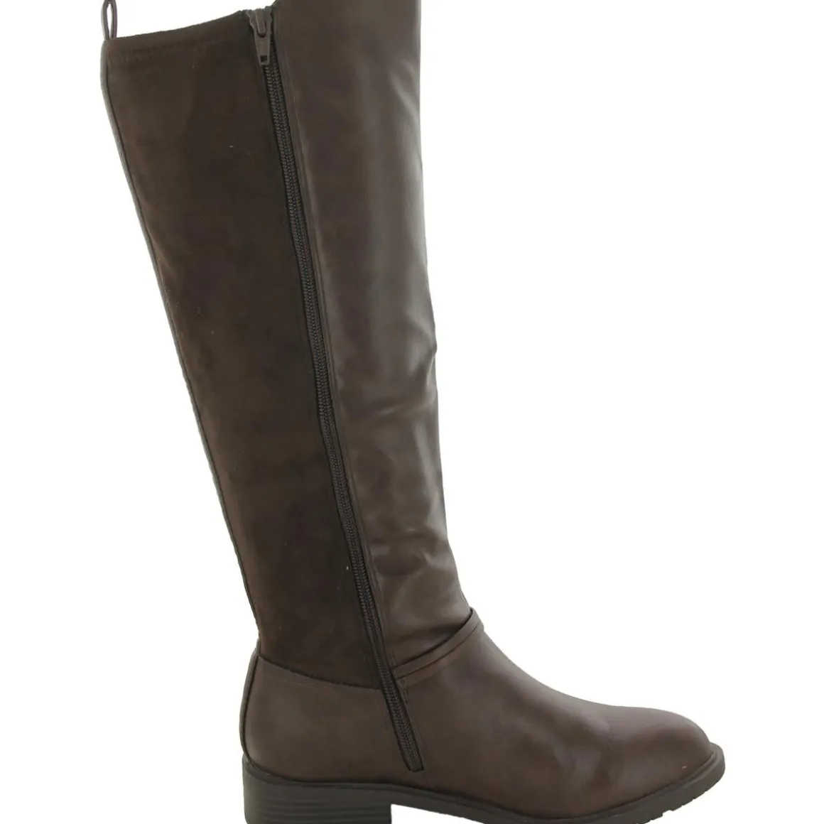Verrlee Faux Leather Riding Knee-High Boots