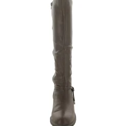Verrlee Faux Leather Riding Knee-High Boots